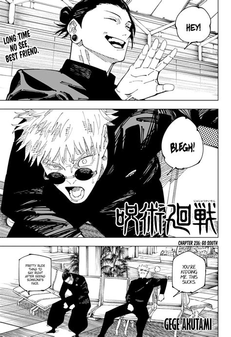 jjk chapter 236 leaks|Jujutsu Kaisen Chapter 236 spoilers and raw scans: Gojo